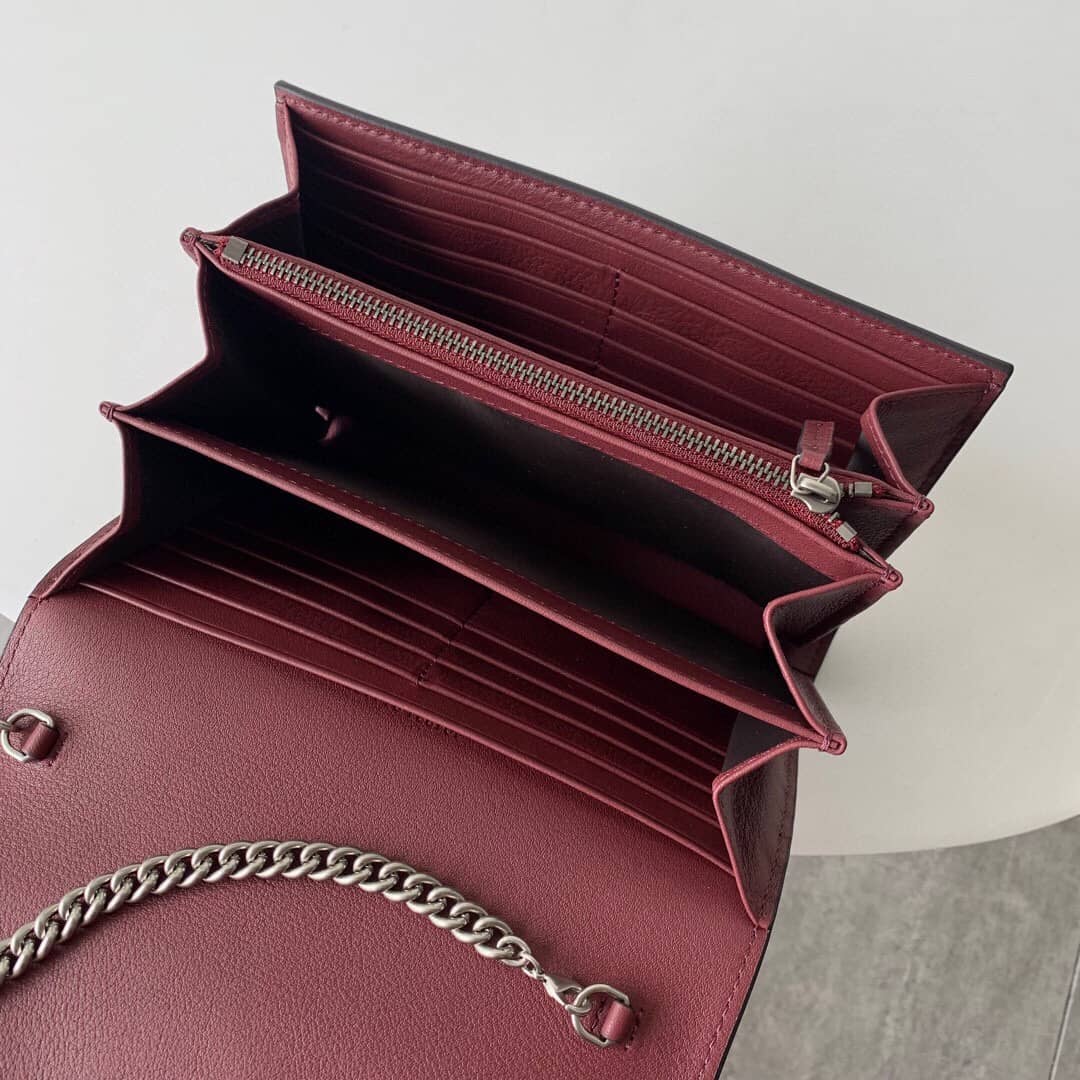 Gvc*1 Dionysus Chain Wallet Shoulder Bag Replica Brown 401231