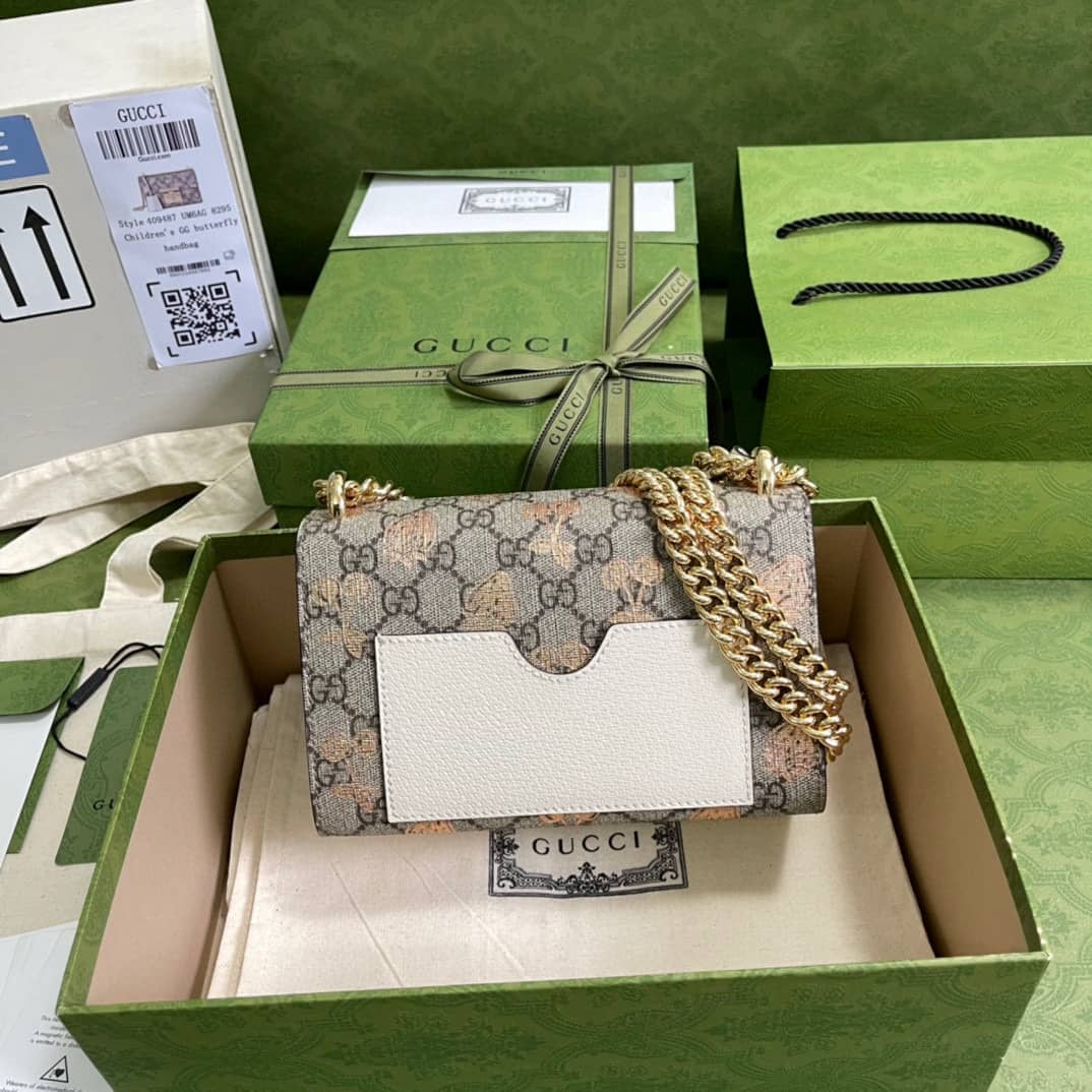 Gvc*1 Crossbody Dupe Padlock Small GG Chain 409487