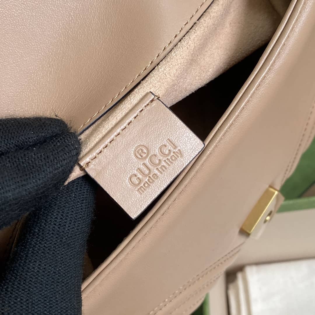 Gvc*1 GG Marmont Mini Leather Top Handle Crossbody Bag 547260 Replica