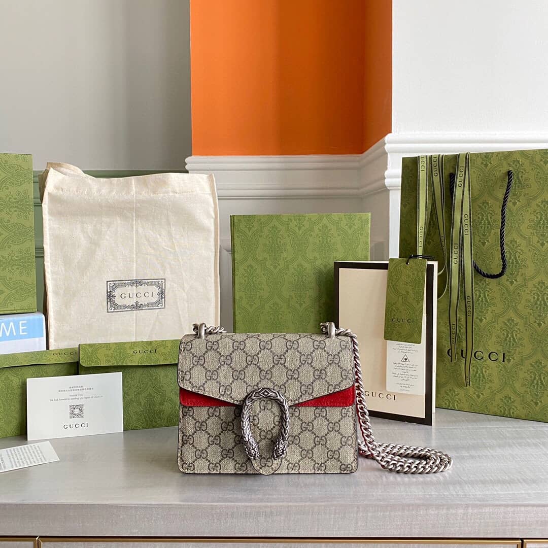 Gvc*1 Dionysus Dupe Svp*me Dionysus 2way Mini Chain Shoulder Bag Replica Red 421970