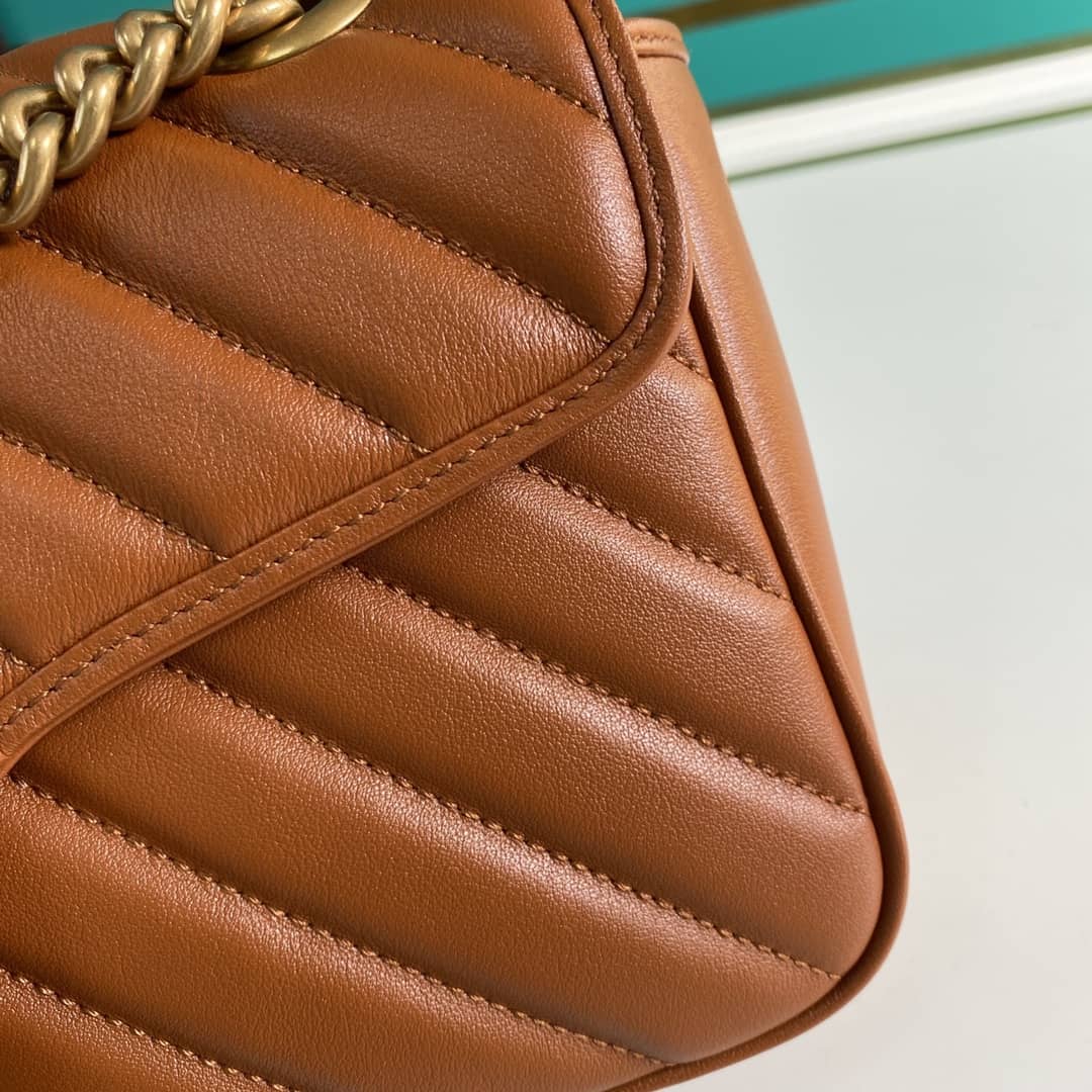 Gvc*1 Marmont GG Small matelassé Shoulder Bag Replica 443497