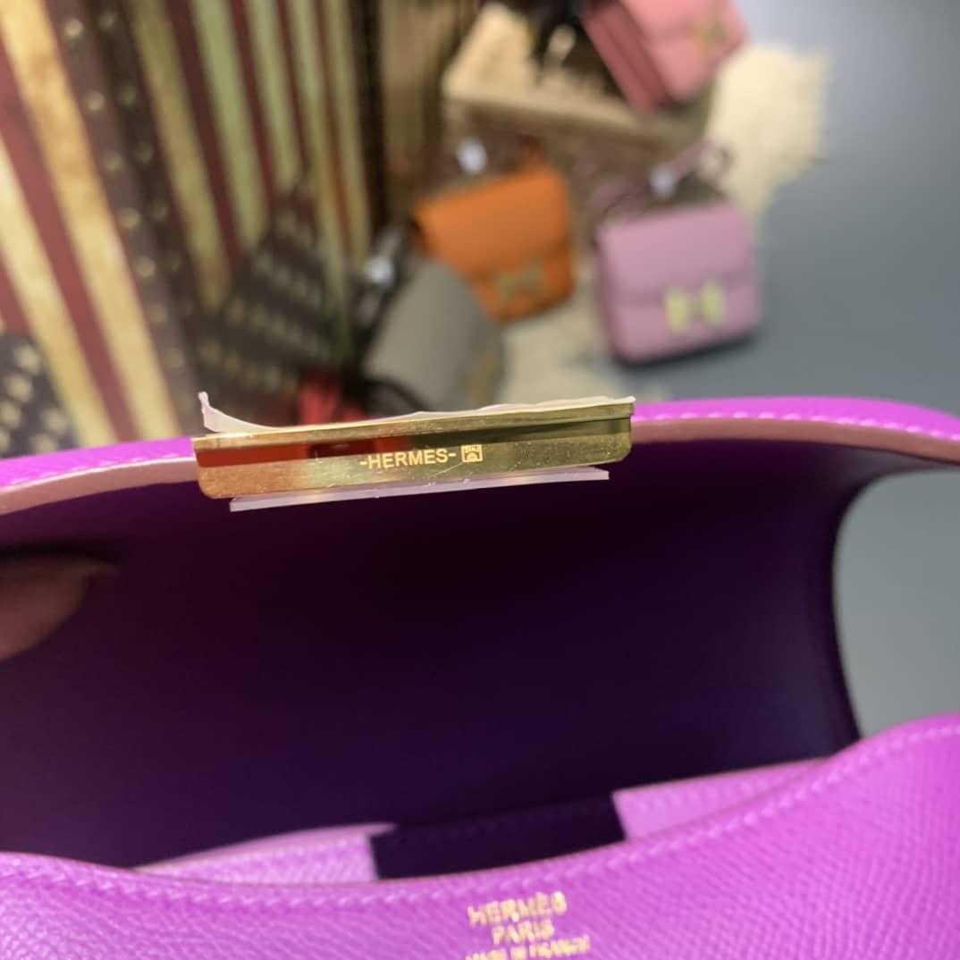 H**me5 Replica Constance Bag 18CM Epsom Leather