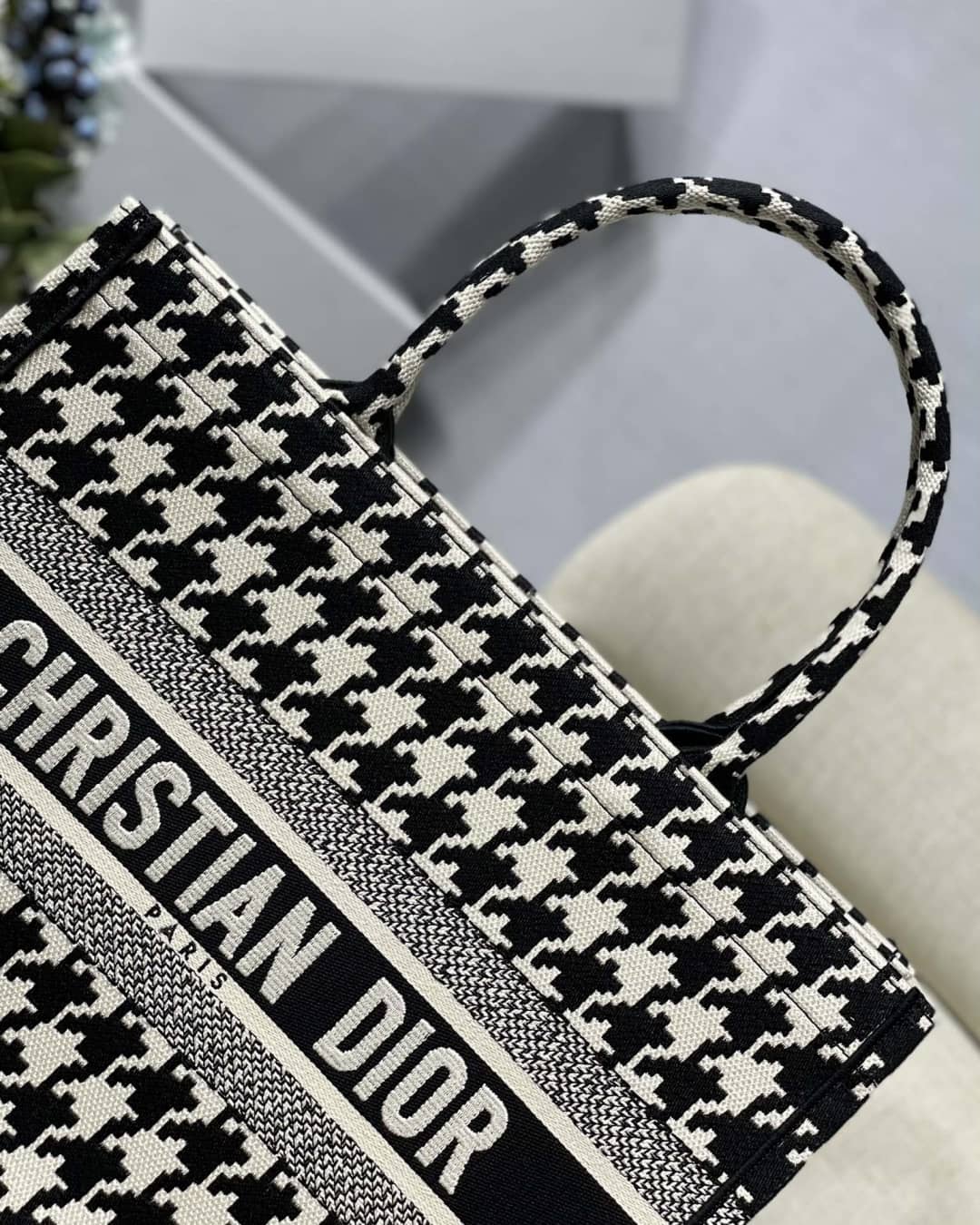 Chr1st1an D10r Tote Bag Dupe CD Book Embroidery