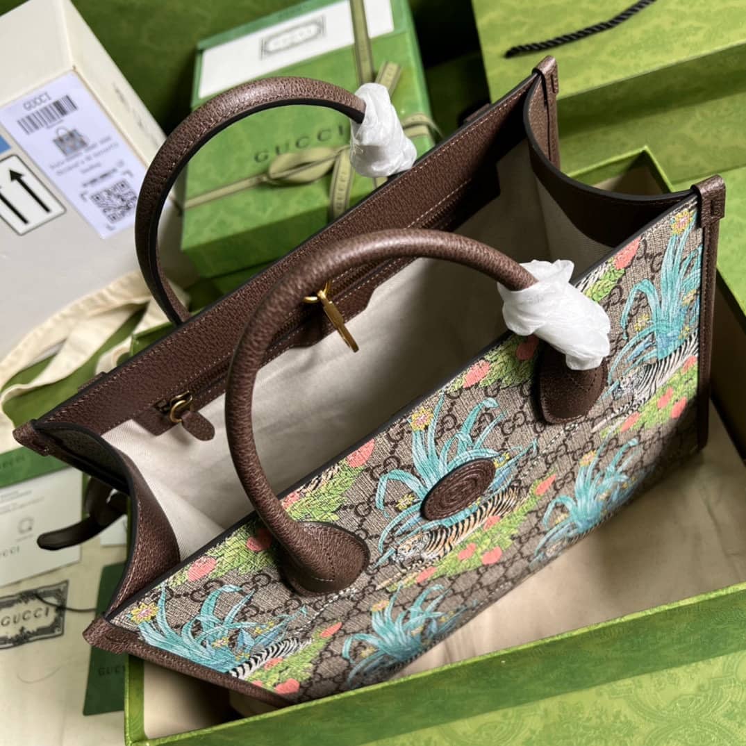 Gvc*1 Tiger GG Small Tote Bag 659983 Replica