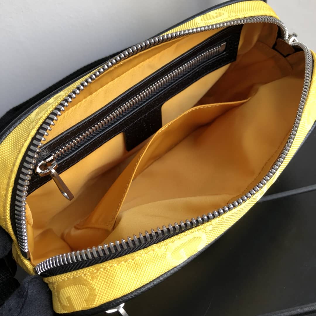 Best Replica Gvc*1 Off The Grid GG Belt Bag Replica Yellow 631341(ColaReps)