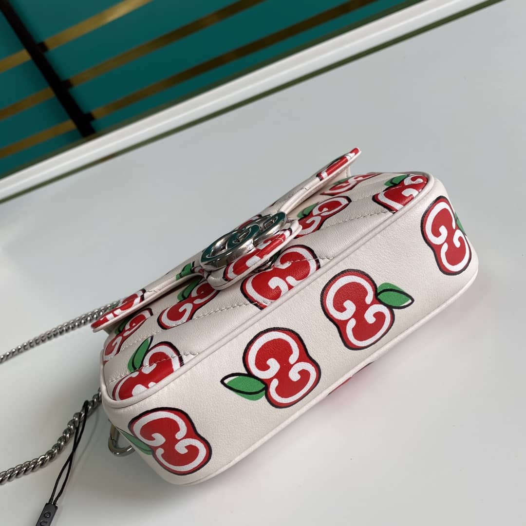 Gvc*1 GG Marmont Matelassé Mini Crossbody Bag Replica 476433