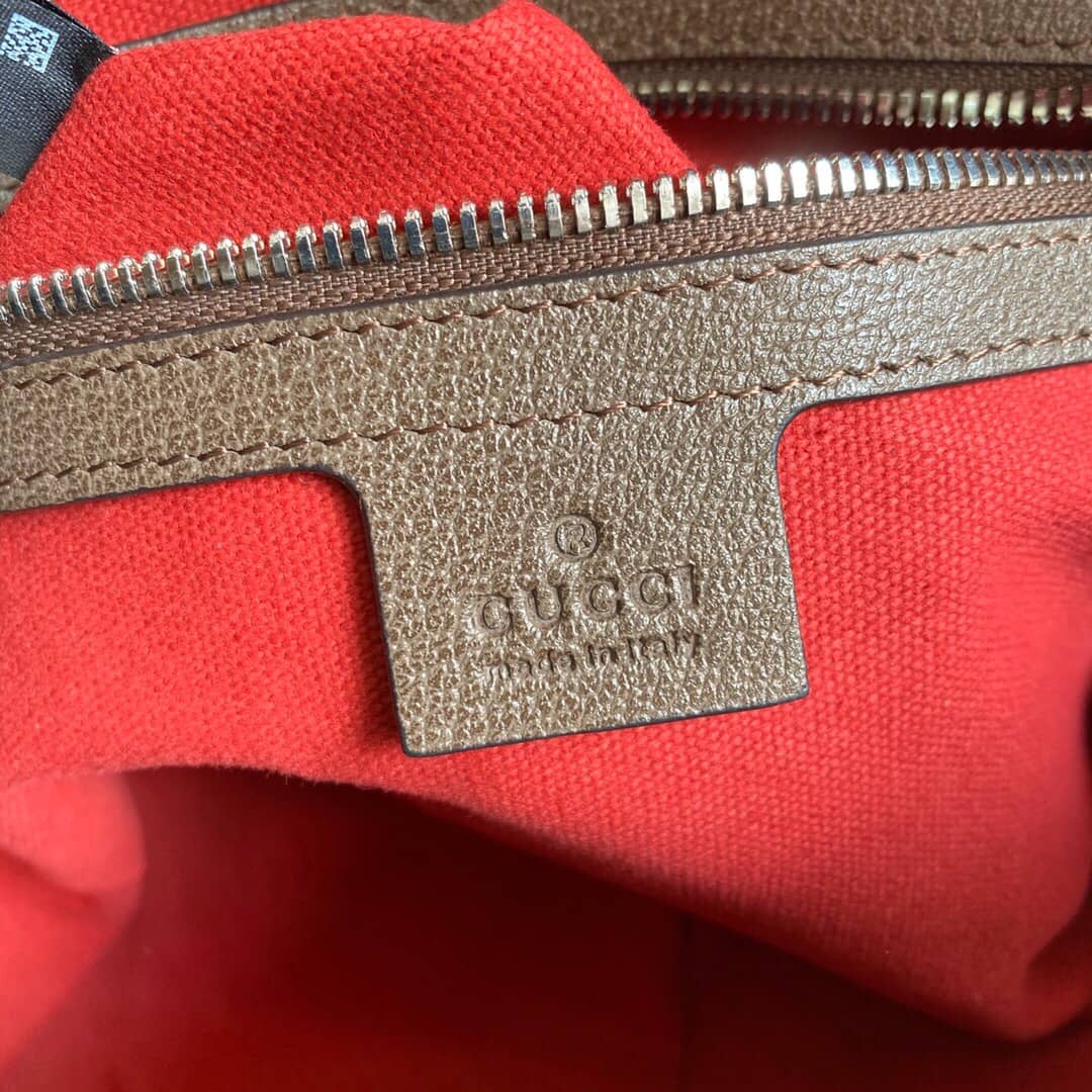 Gvc*1 GG Svp*me Leather Shoulder Bag Replica Brown 626363