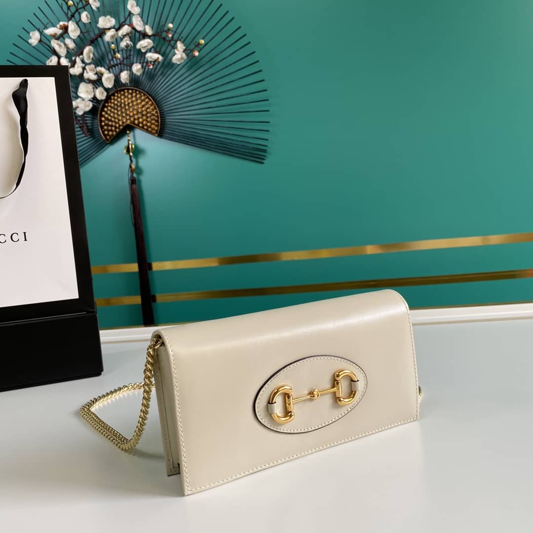 Gvc*1 1955 Horsebit Chain Wallet Replica 621892