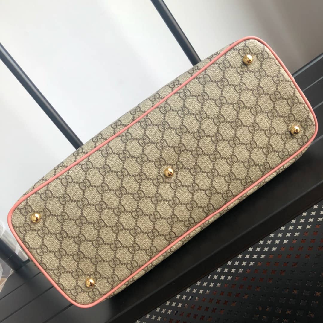 Gvc*1 Soft GG Svp*me Baby Changing Bag Replica Pink 457356