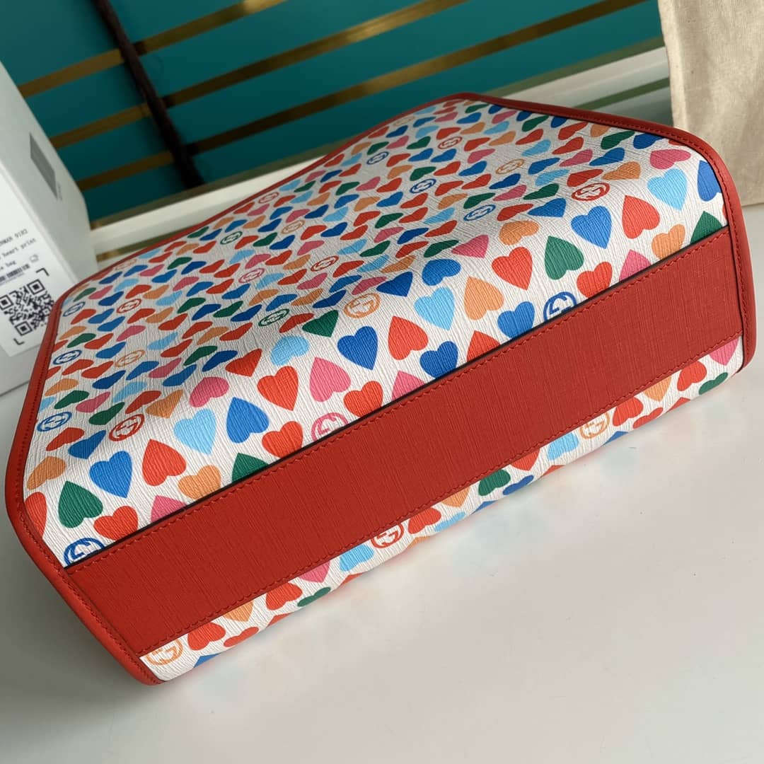 Gvc*1 GG Printed Multicolor Kids Girl Tote Replica 605614