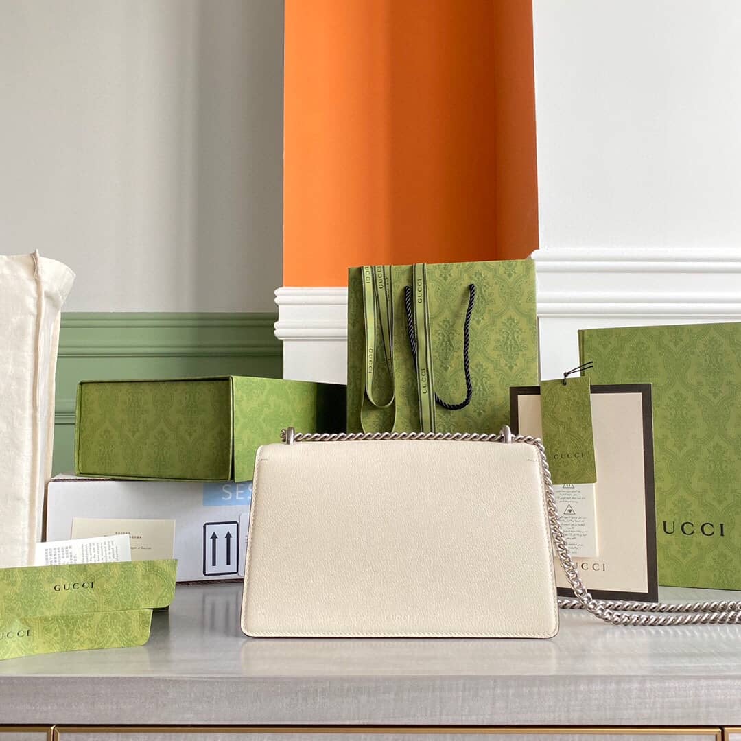 Gvc*1 Dionysus Dupe GG Svp*me Dionysus Chain Replica Shoulder Bag White 400249