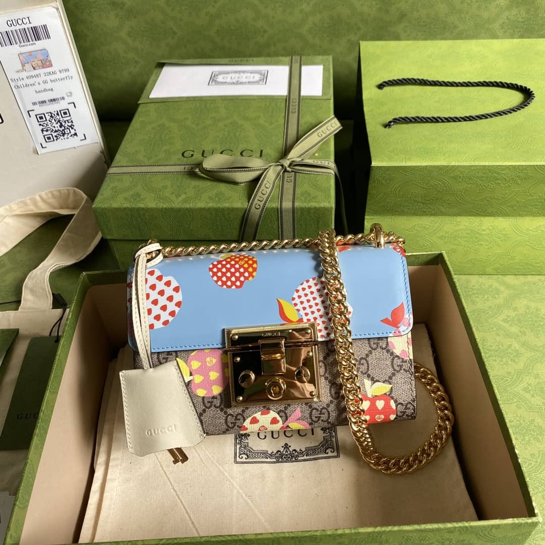 Gvc*1 Padlock GG Small Shoulder Bag Replica 409487