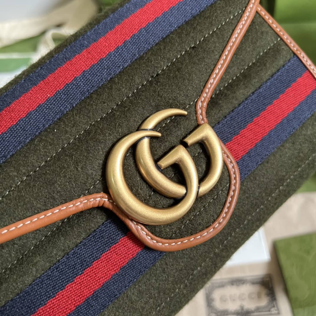 Gvc*1 Marmont GG Matelassé Mini Bag Replica 474575