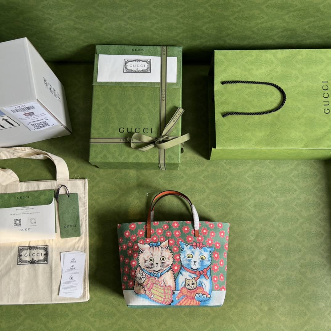 Gvc*1 Children Cat Tote 410812 Replica Bag