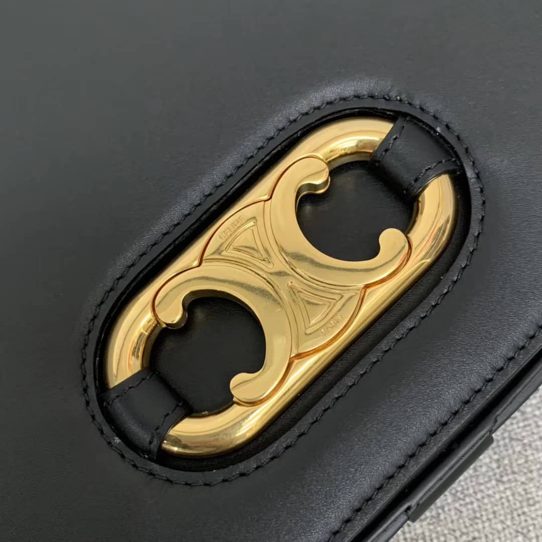 Ce1i*e Triomphe Bag Dupe Medium Maillon Triomphe Calfskin Replica Bag