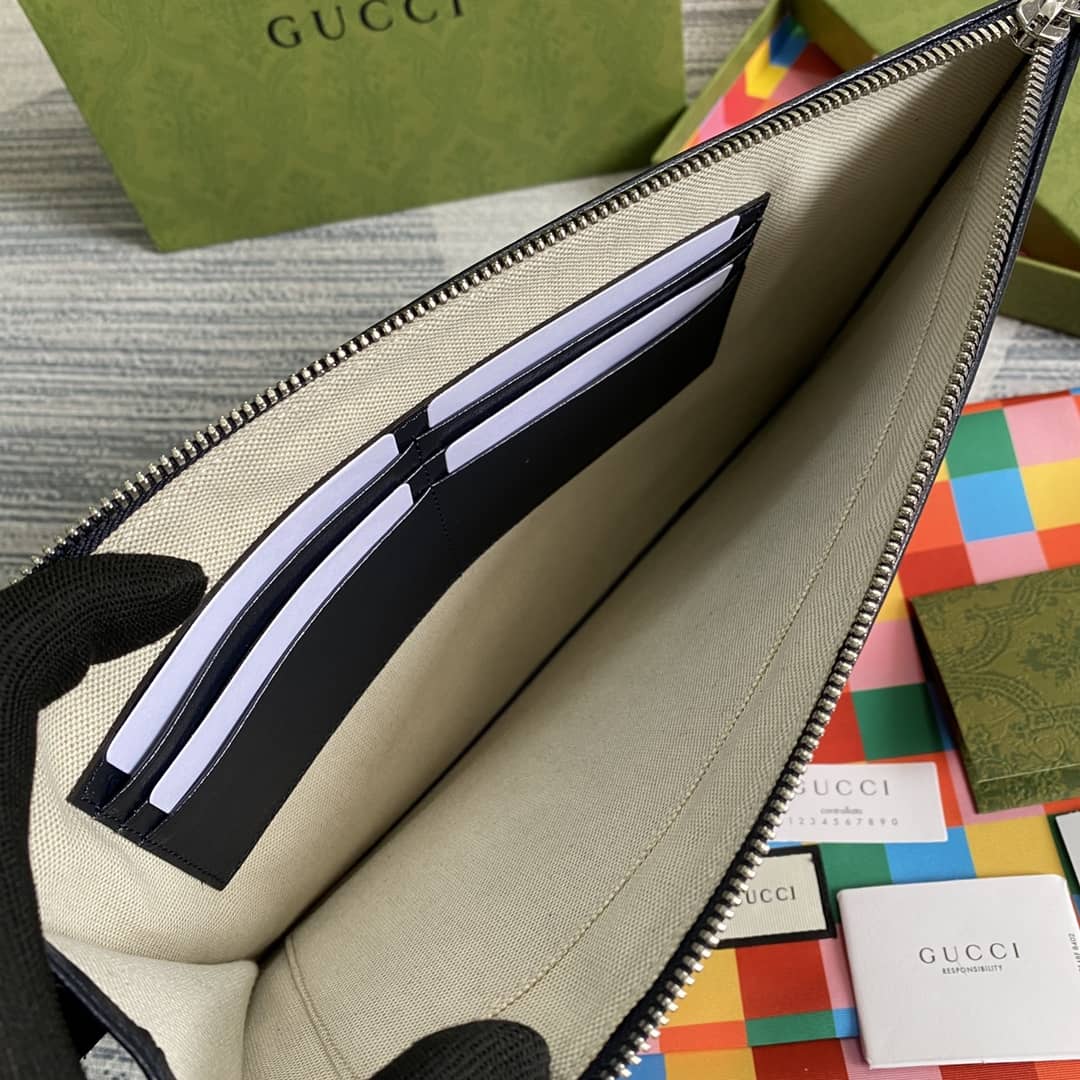 Gvc*1 Purse Dupes Multicolor Canvas GG Pouch657581