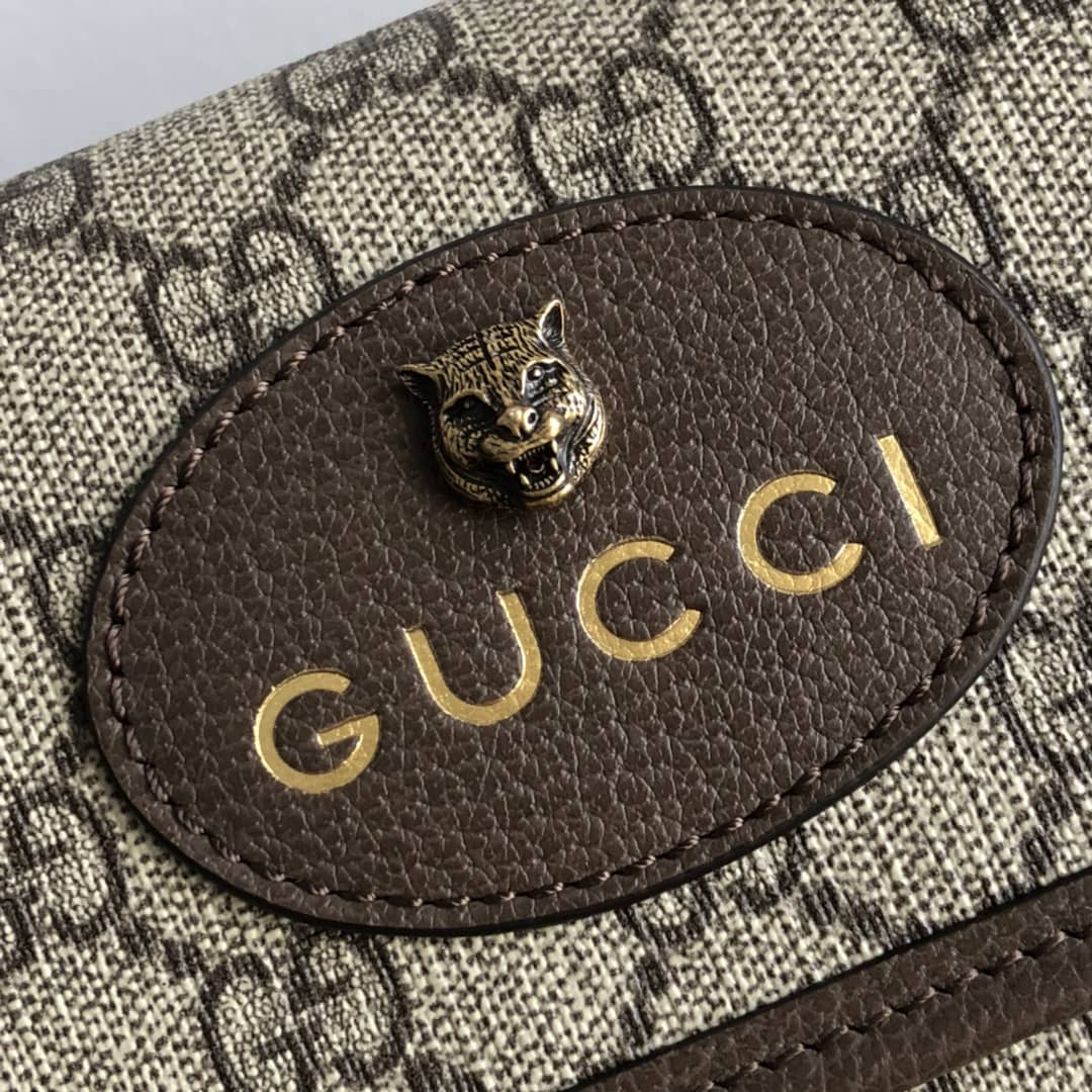 Gvc*1 Neo Vintage GG Svp*me Belt Bag Replica Brown 493930