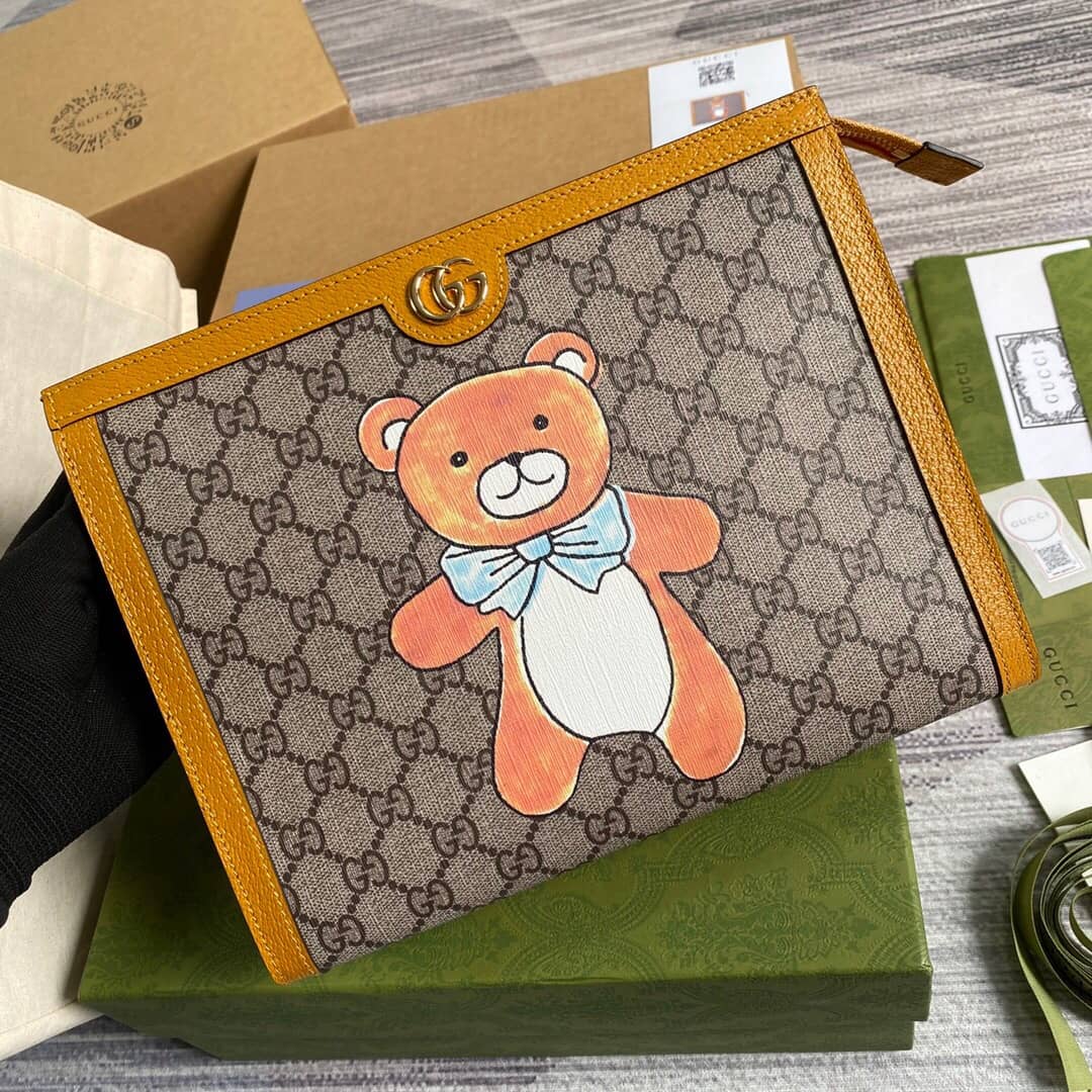 Gvc*1 Kai GG Bear Clutch Replica Purse 660513