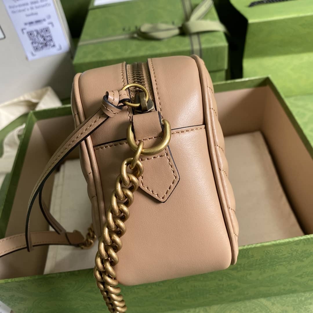 Gvc*1 Crossbody Dupe GG Marmont Small Matelasse Leather 447632