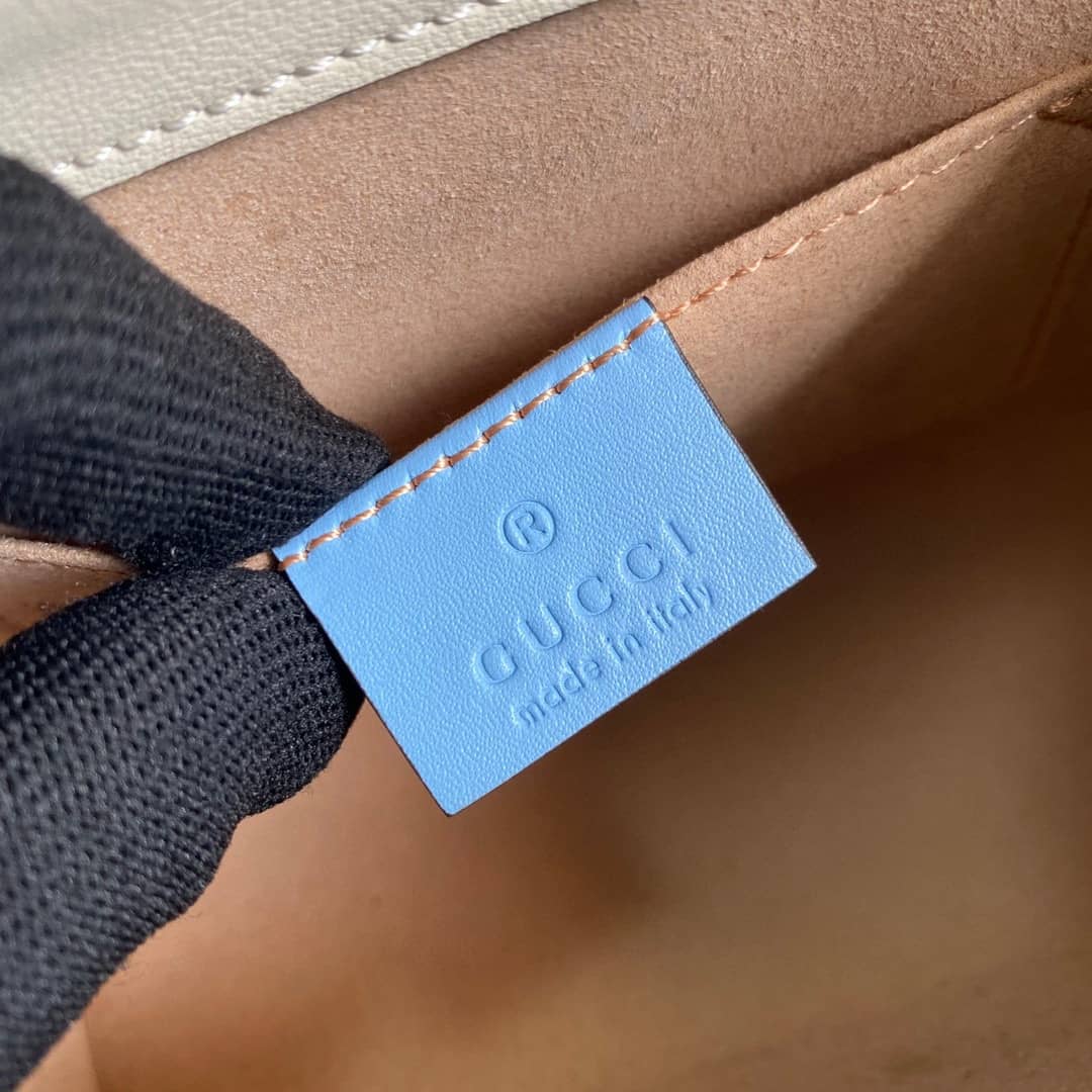 Gvc*1 Padlock Small GG Chain Shoulder Bag Replica Blue 409487