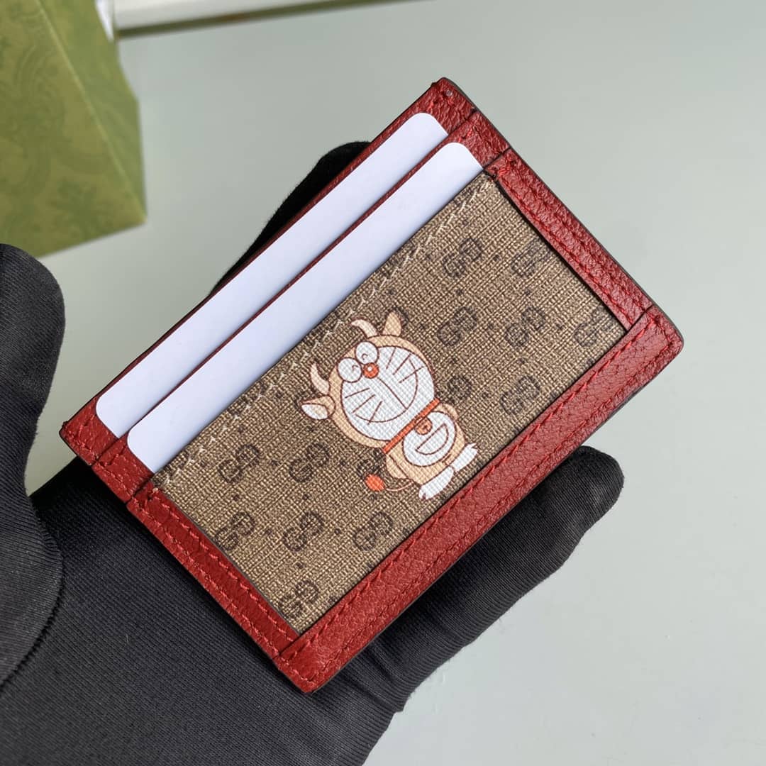 Gvc*1 x Doraemon GG Svp*me Card Case Replica 654539