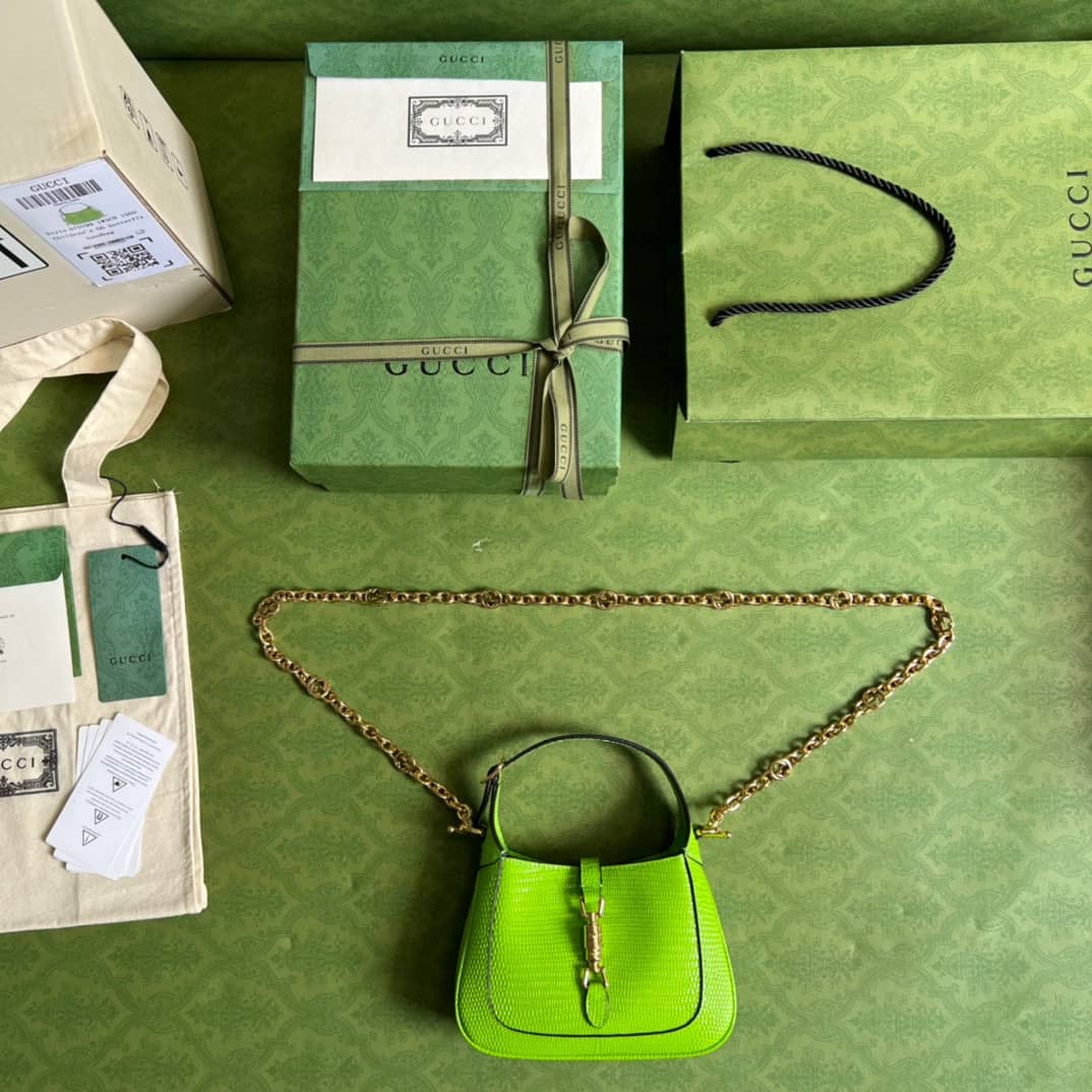 Gvc*1 Jackie 1961 Mini Shoulder Bag Green 675799 Replica