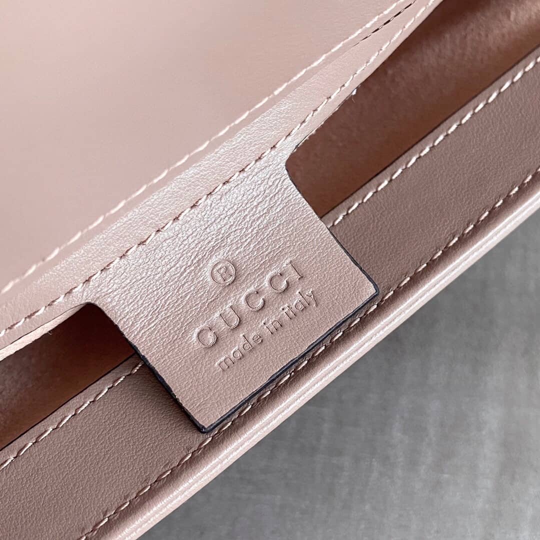 Gvc*1 GG Marmont Matelasse Shoulder Bag Replica Pink 443497