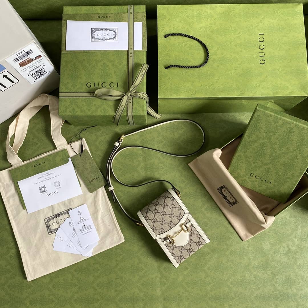 Gvc*1 1955 Horsebit Mini Phone Bag Replica 625615