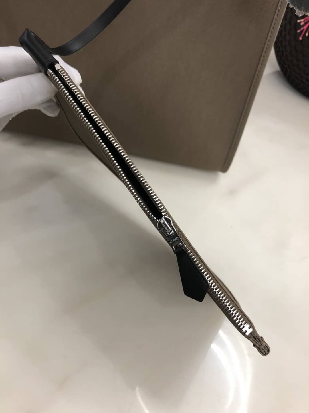 H**me5 Bag Replica 31 Canvas Leather HerBag