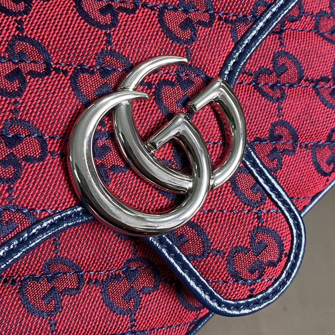 Gvc*1 Marmont GG Matelasse Leather Mini Shoulder Bag Replica 446744