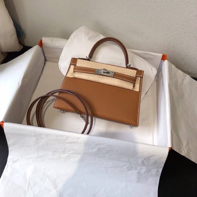 H**me5 Kelly Dupe 20 Epsom Leather Replica Bag