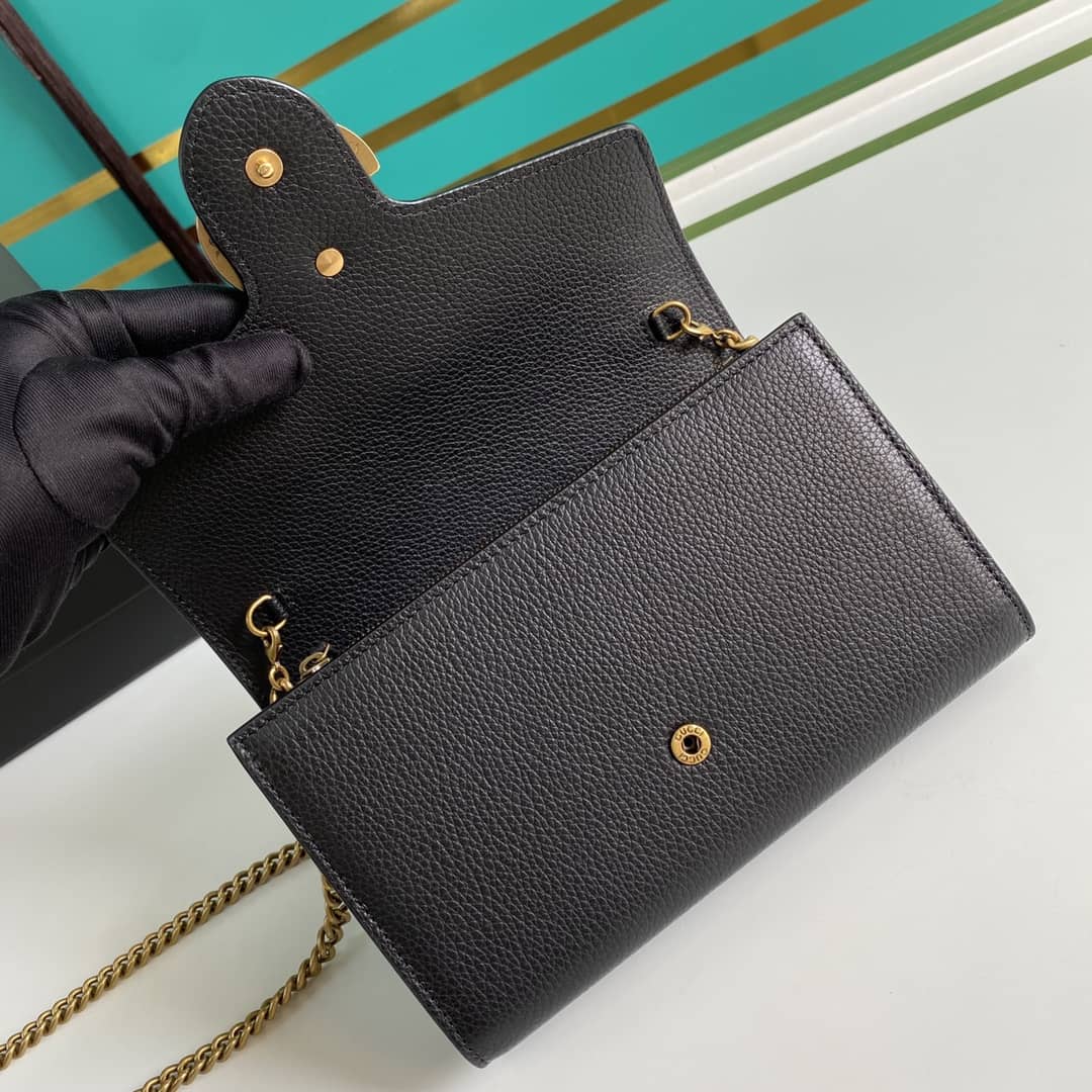 Gvc*1 GG Marmont Shoulder Bag Chain Wallet Replica 401232