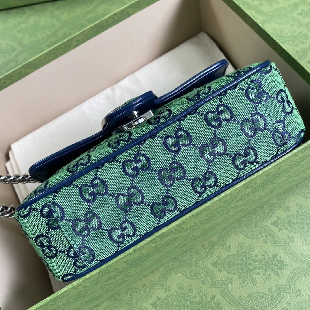 Gvc*1 Marmont GG Matelasse Leather Mini Shoulder Bag Replica 446744