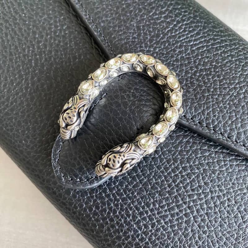 Gvc*1 Dionysus Chain Wallet Shoulder Bag Replica Black 401231