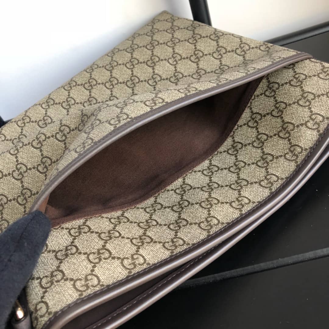 Gvc*1 GG Svp*me Shoulder Bag Replica Brown 388924