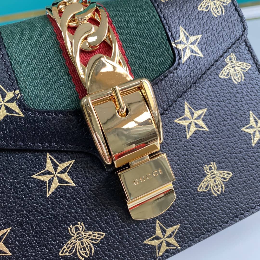 Gvc*1 Womens Sylvie Leather Mini Bag Replica 470270