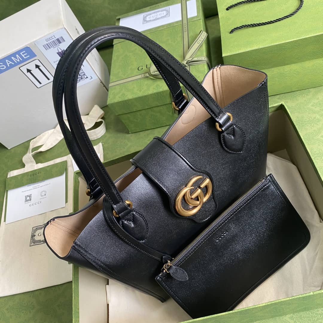 Gvc*1 GG Double Small Tote Replica 652680