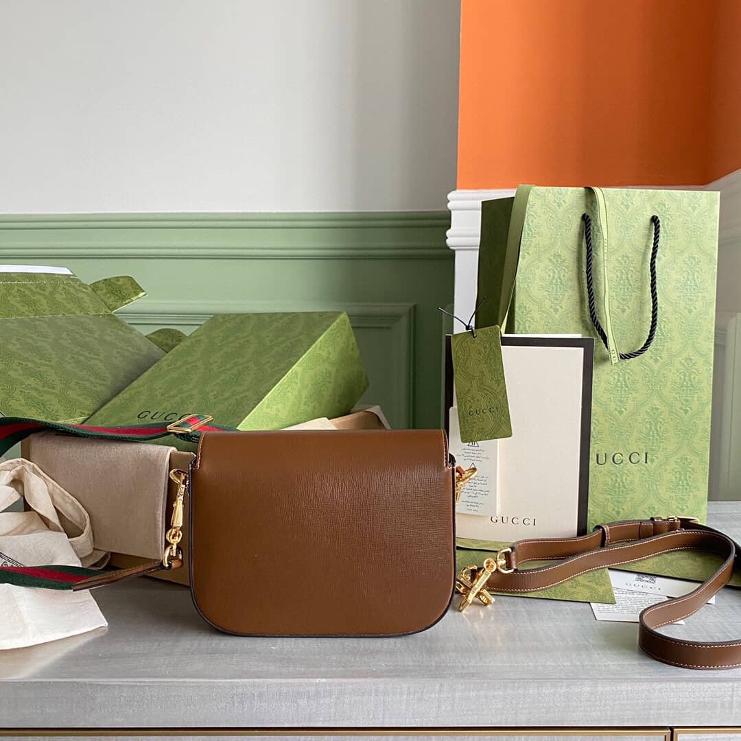 Gvc*1 Horsebit 1955 Mini Bag Replica Brown 658574