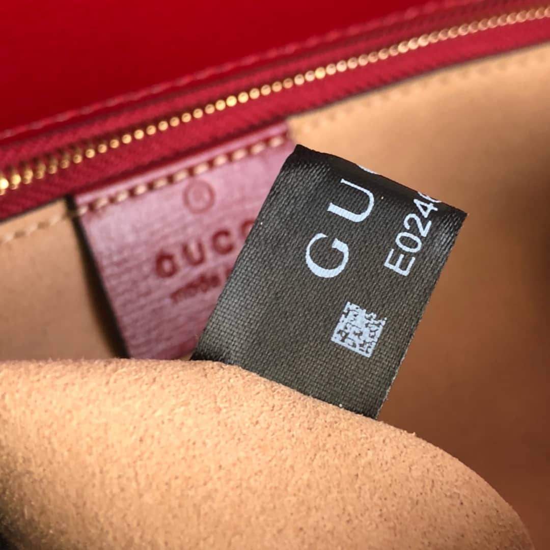 Gvc*1 Horsebit 1955 Shoulder Bag Replica Red 602204