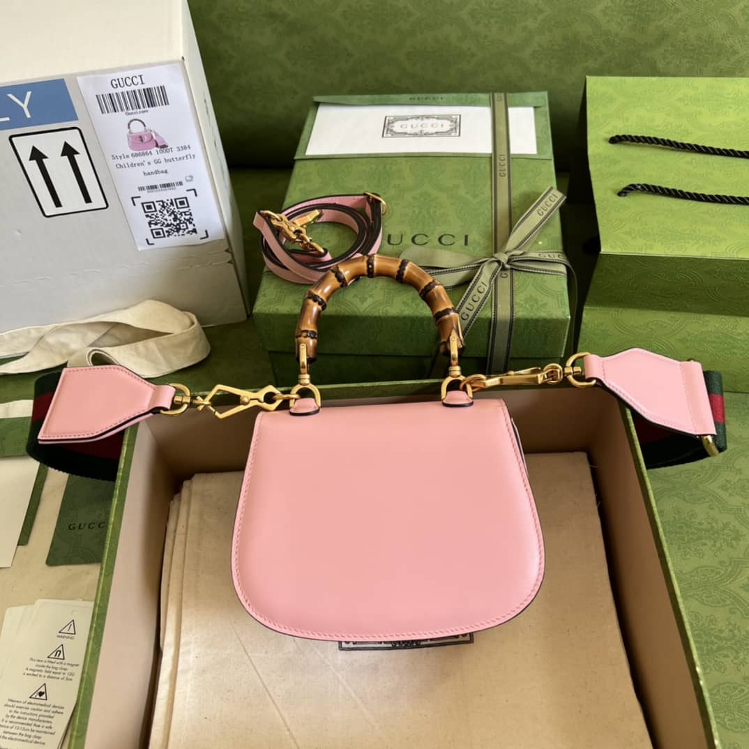 Gvc*1 Bamboo Mini Top Handle Bag Replica 686864