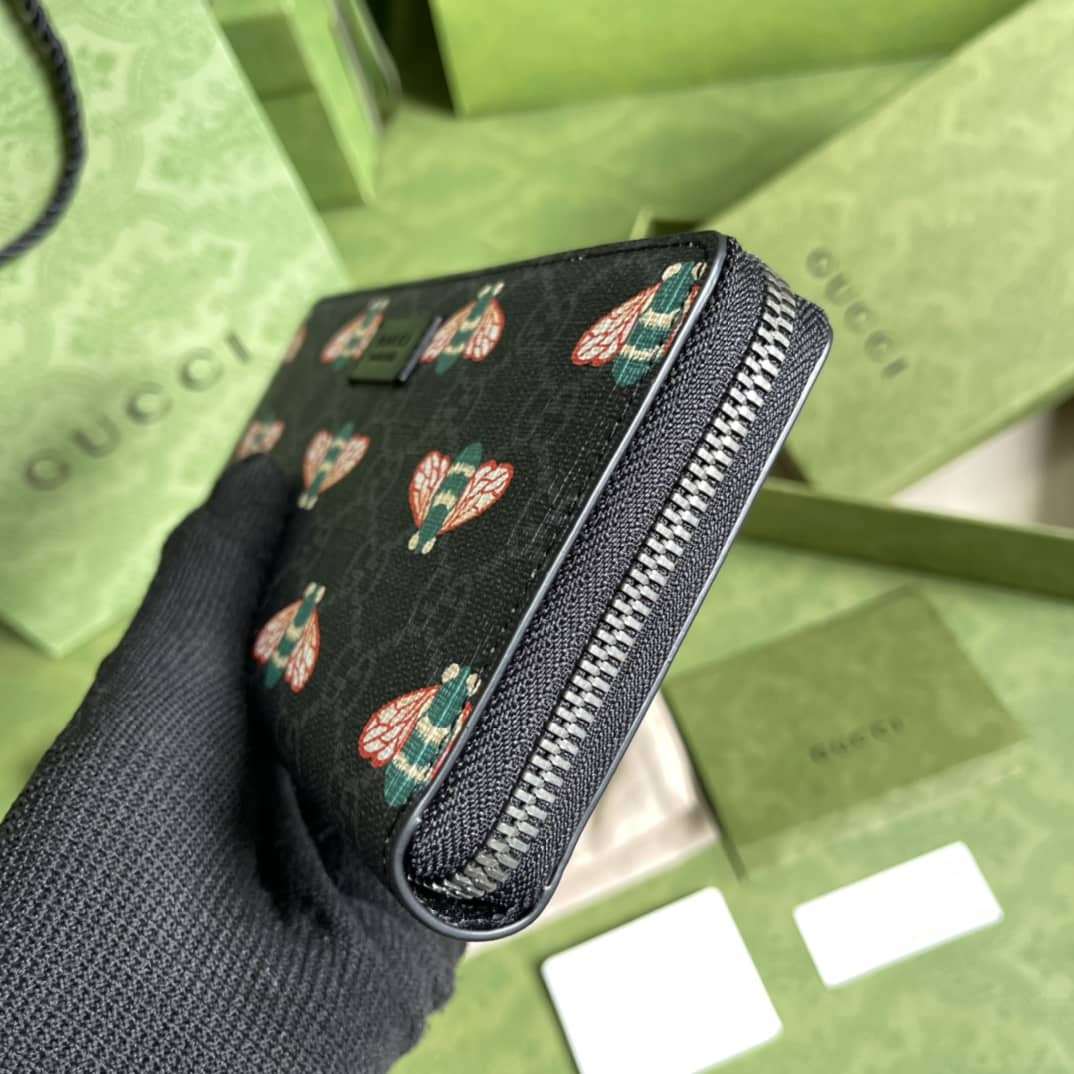 Gvc*1 PVC Bee Zip Long Wallet Replica 451273