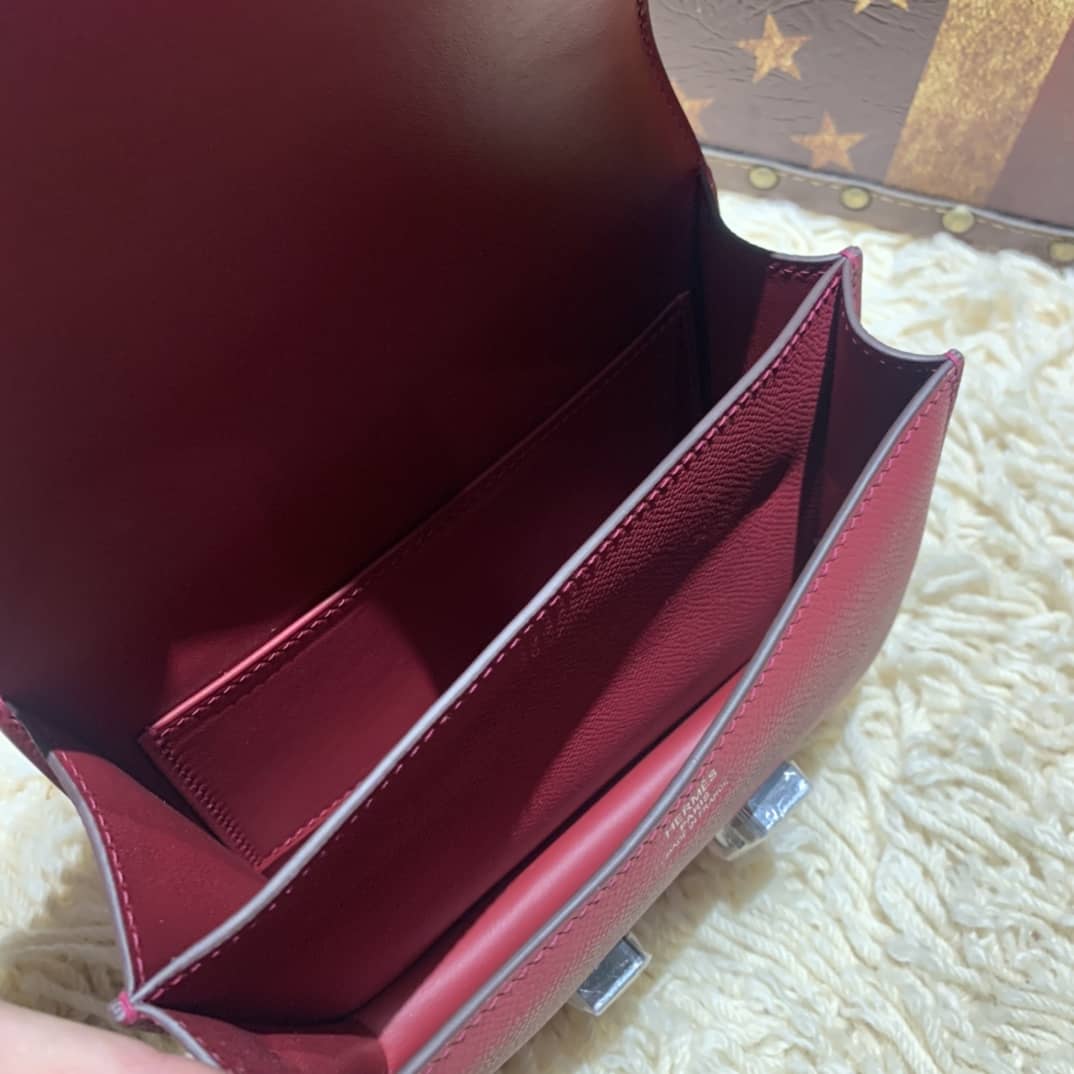 H**me5 Replica Constance Bag 18CM Epsom Leather