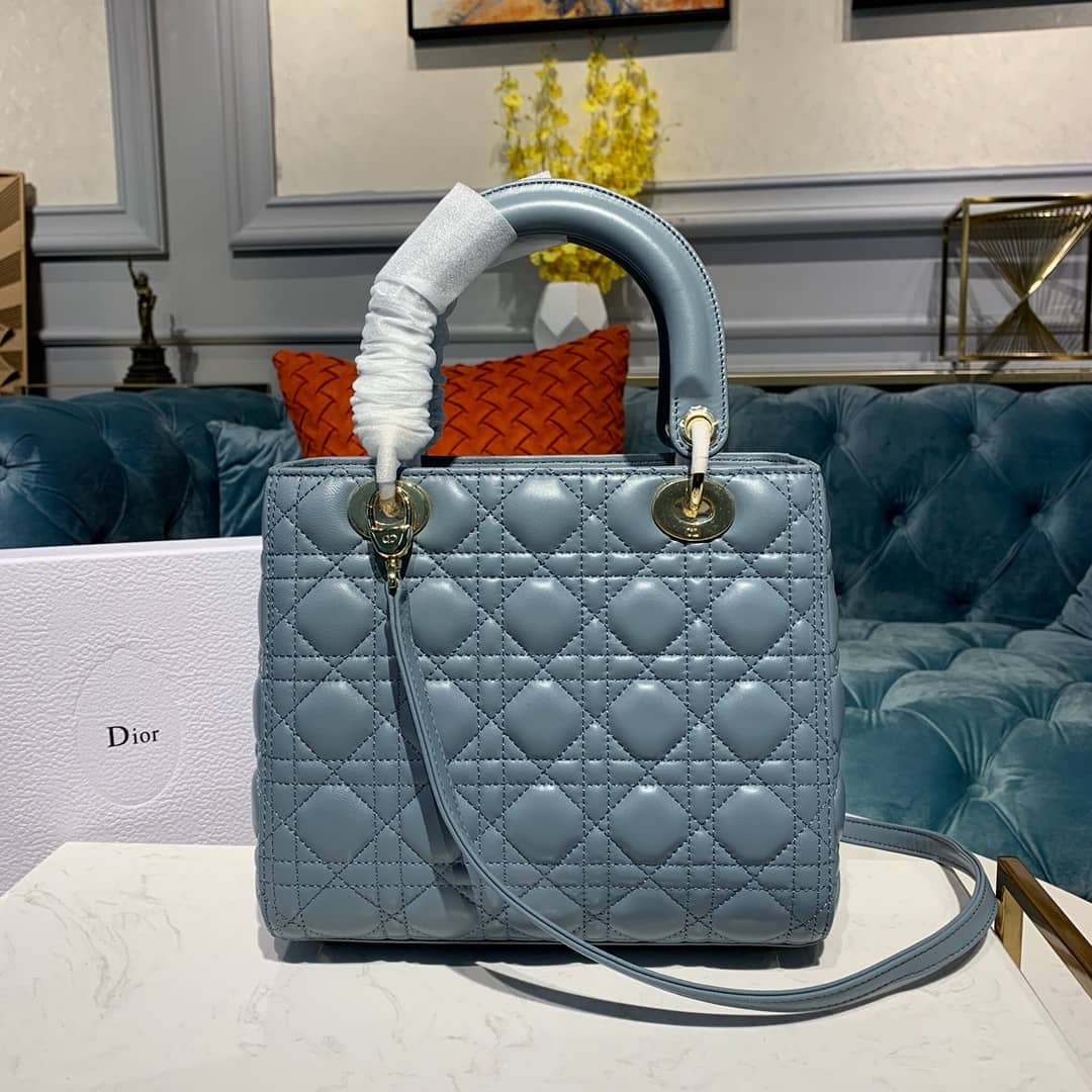 Chr1st1an D10r Lady D10r 24CM Replica Bag