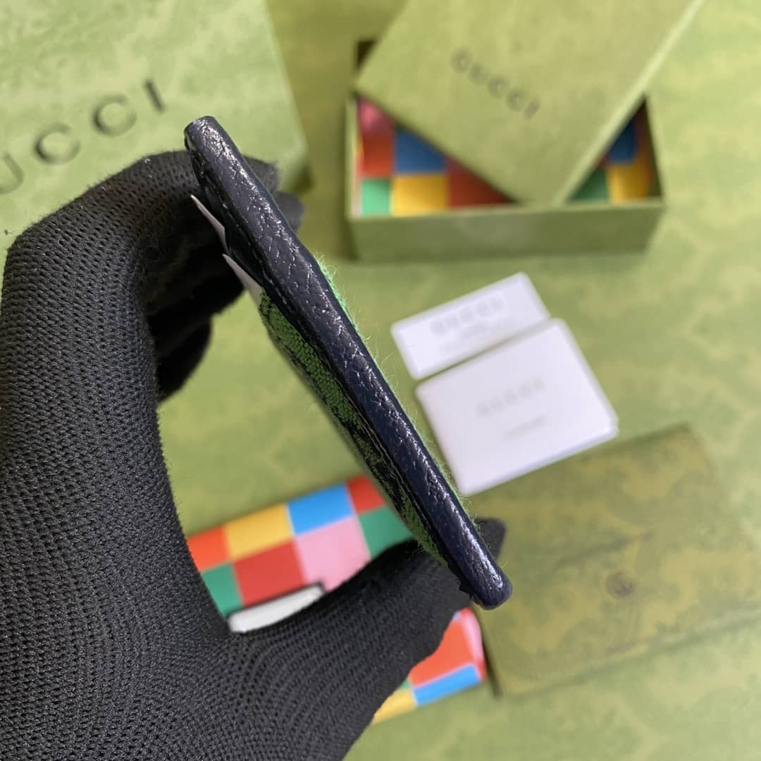 Gvc*1 GG Multicolor Card Case Wallet Replica 659601