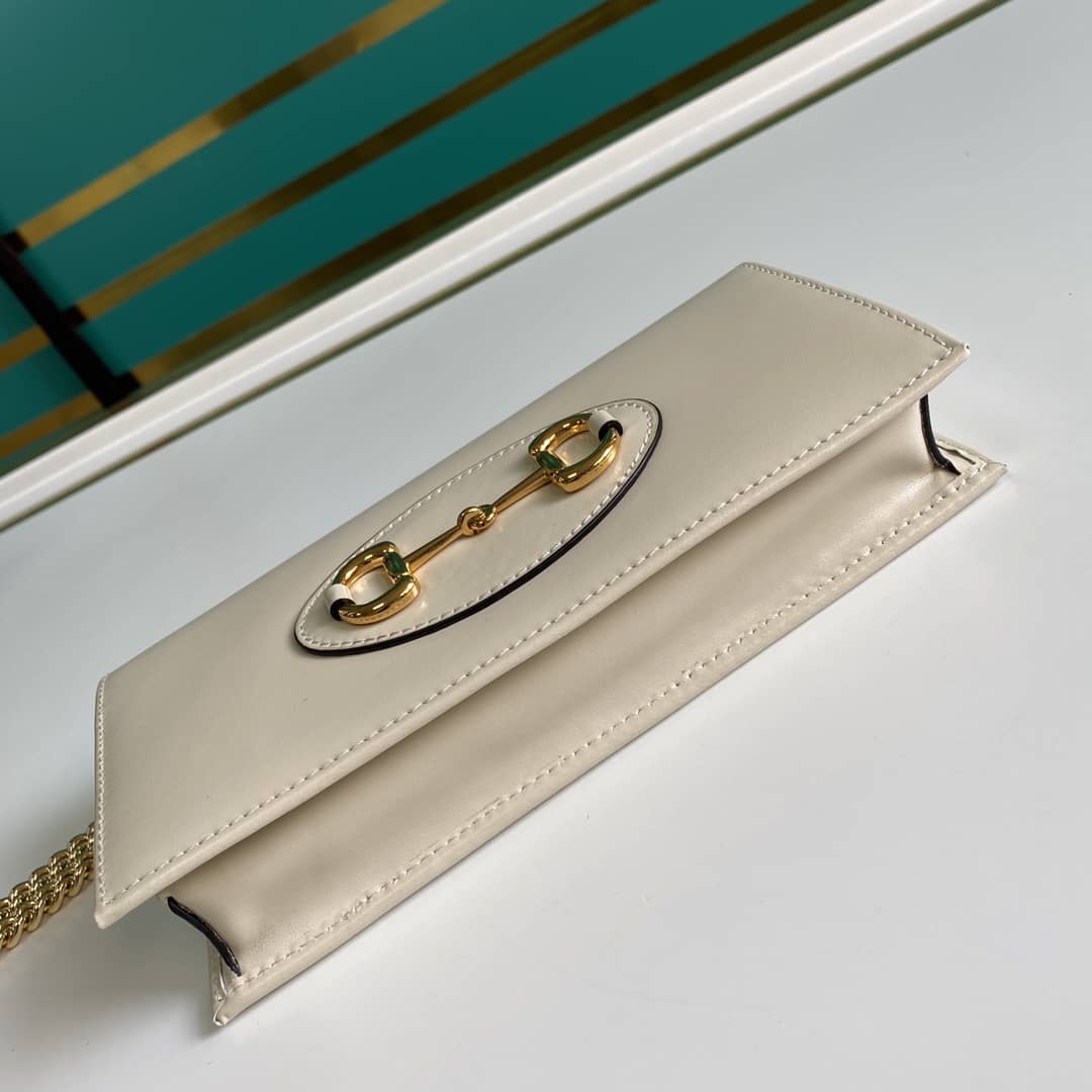 Gvc*1 1955 Horsebit Chain Wallet Replica 621892