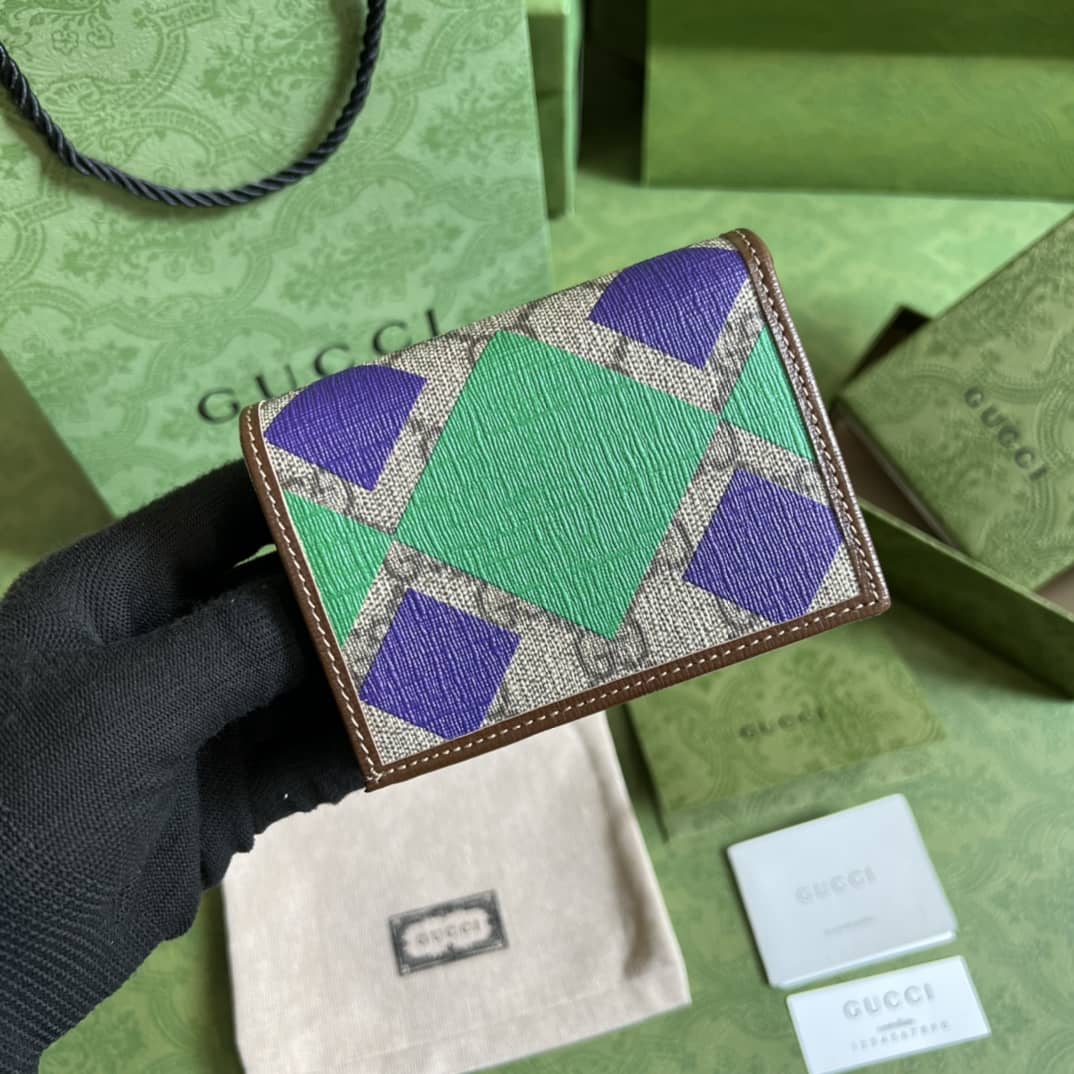 Gvc*1 1955 Horsebit Card Case Replica 621887