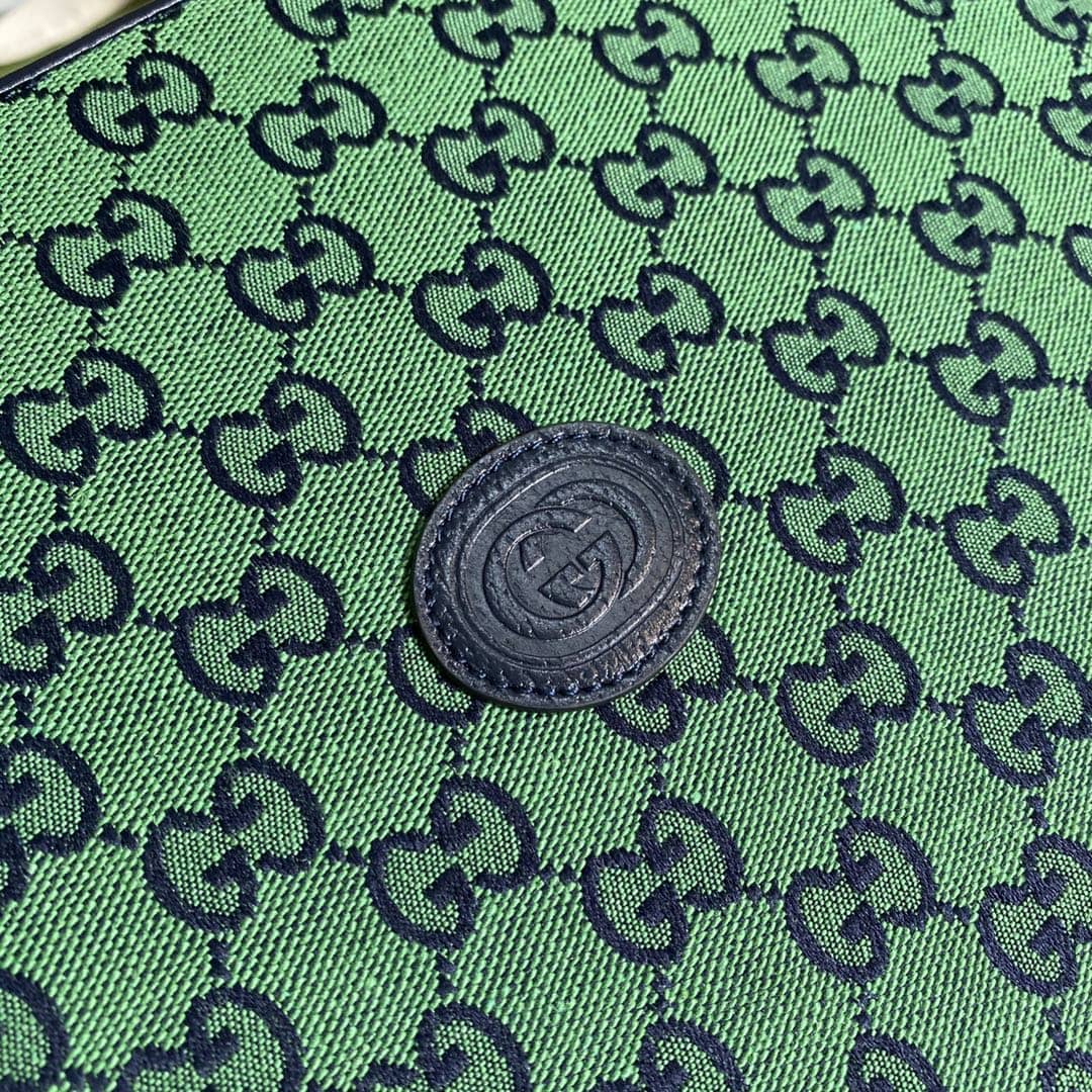 Gvc*1 Multicolor Canvas GG Pouch Replica 657581