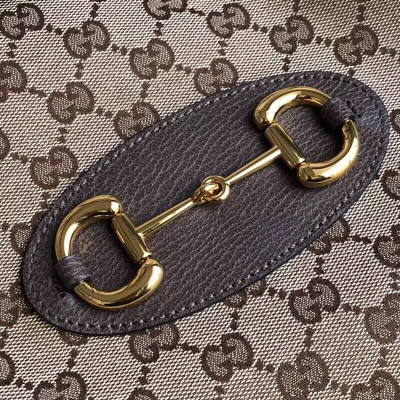 Gvc*1 1955 Horsebit Messenger Bag Replica Brown 602089