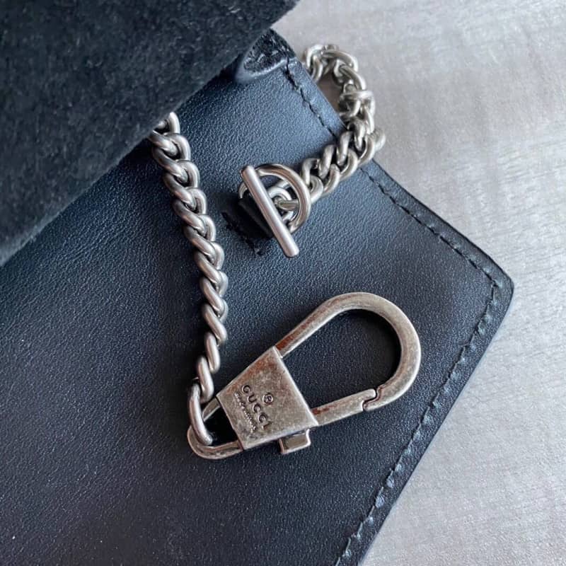 Gvc*1 Dionysus GG Svp*me S*per Mini Bag Replica Gray Black 476432