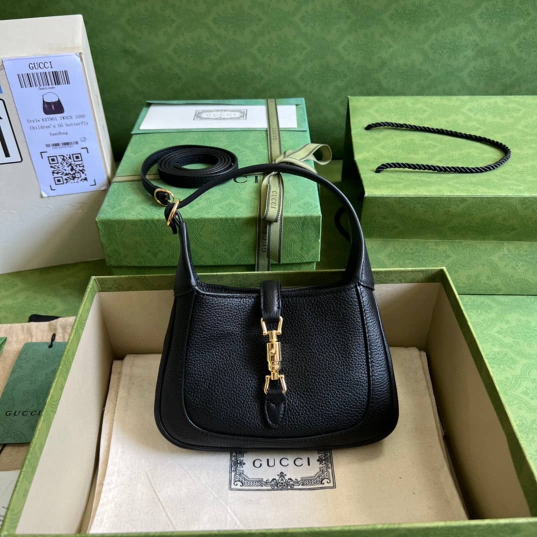 Gvc*1 Jackie 1961 Mini Hobo Bag Black 637091 Replica